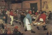 BRUEGEL, Pieter the Elder Peasant Wedding china oil painting reproduction